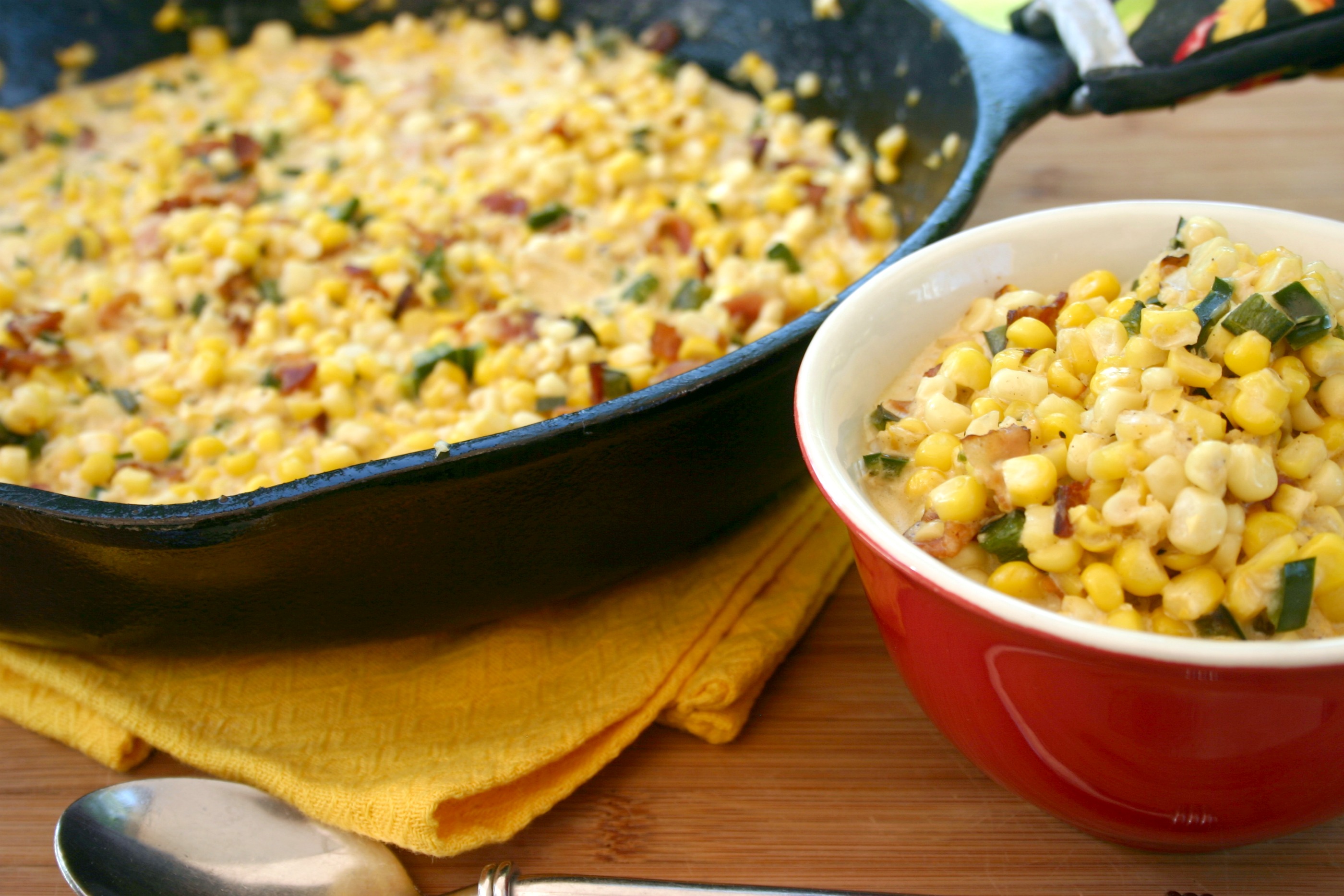 How to make creamed corn