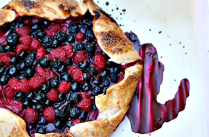 Mixed Berry Galette 2